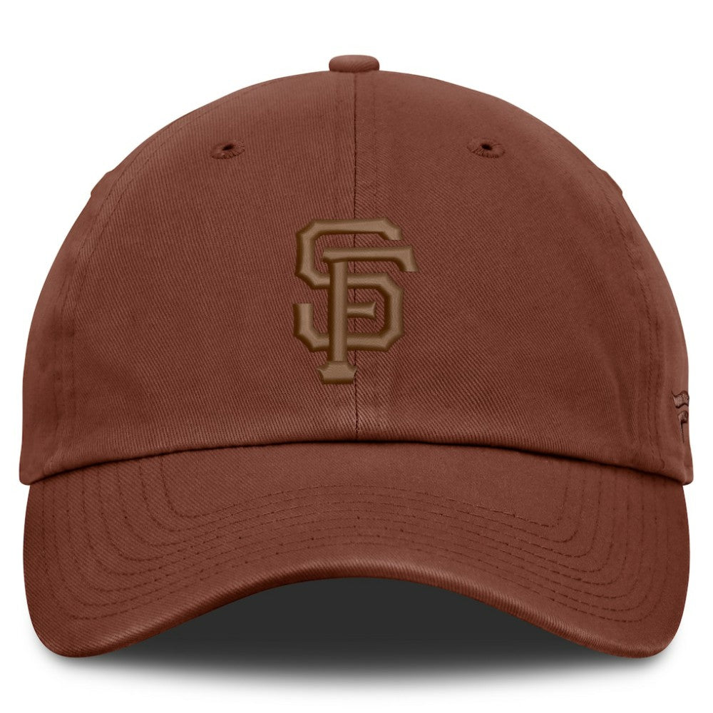 San Francisco Giants Fanatics Tinge Adjustable Hat - Brown Hats