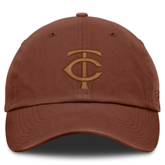 Minnesota Twins Fanatics Tinge Adjustable Hat - Brown Hats