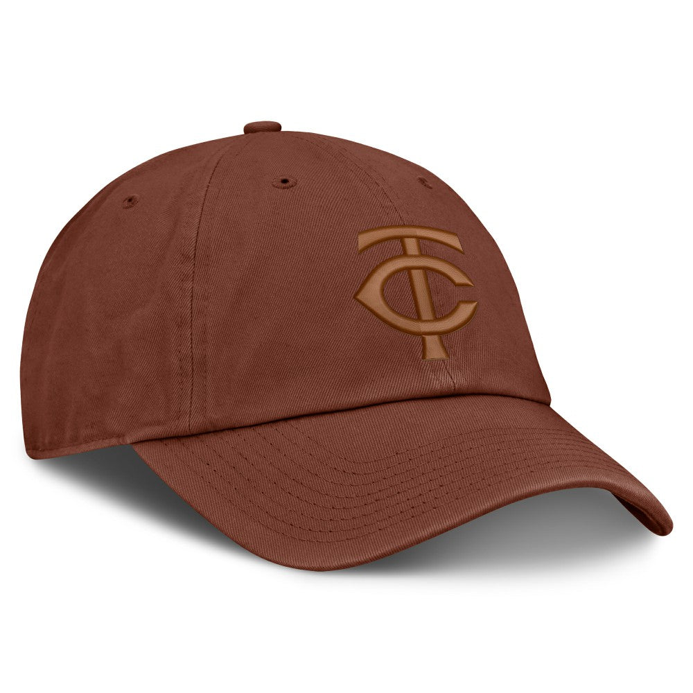 Minnesota Twins Fanatics Tinge Adjustable Hat - Brown Hats