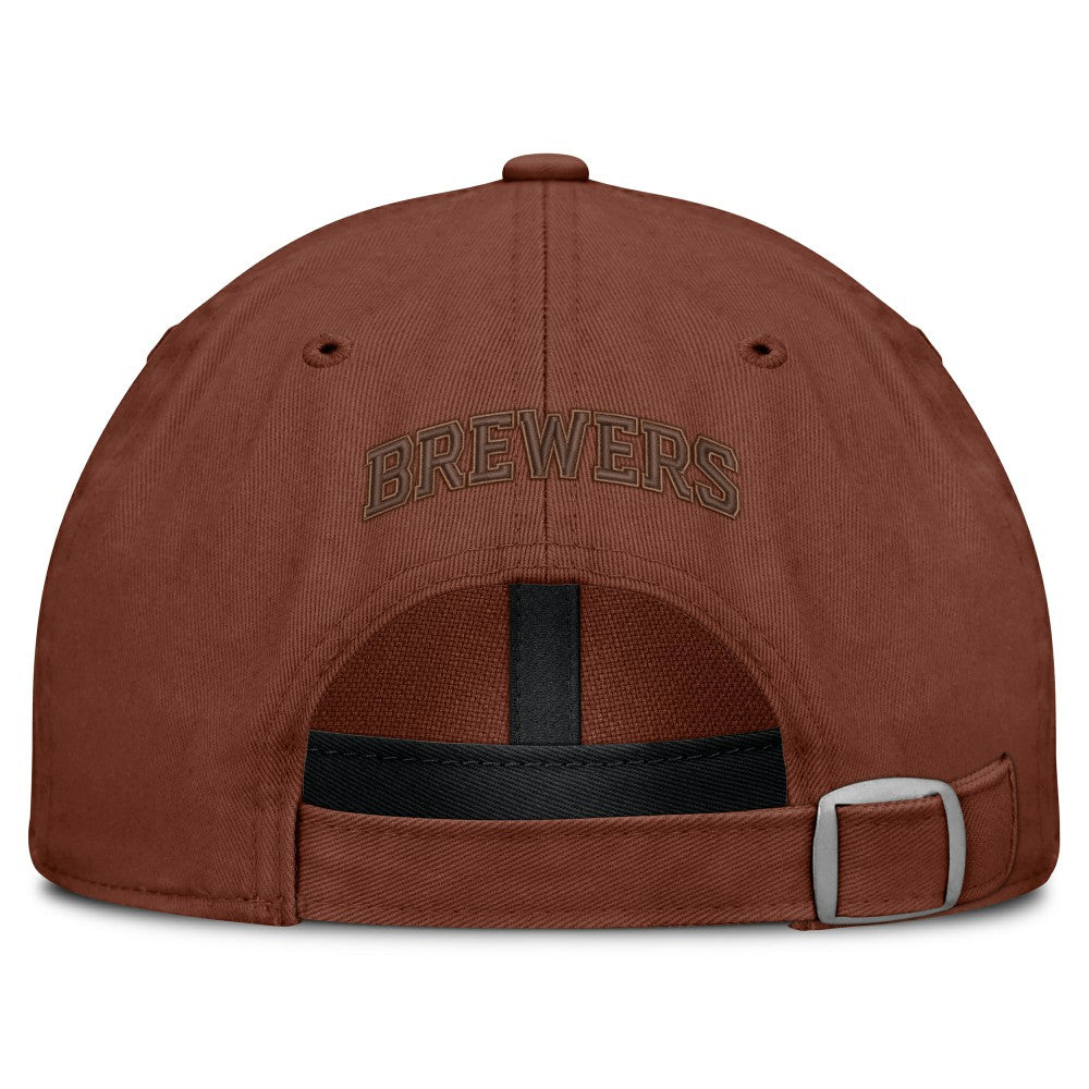 Milwaukee Brewers Fanatics Tinge Adjustable Hat - Brown Hats