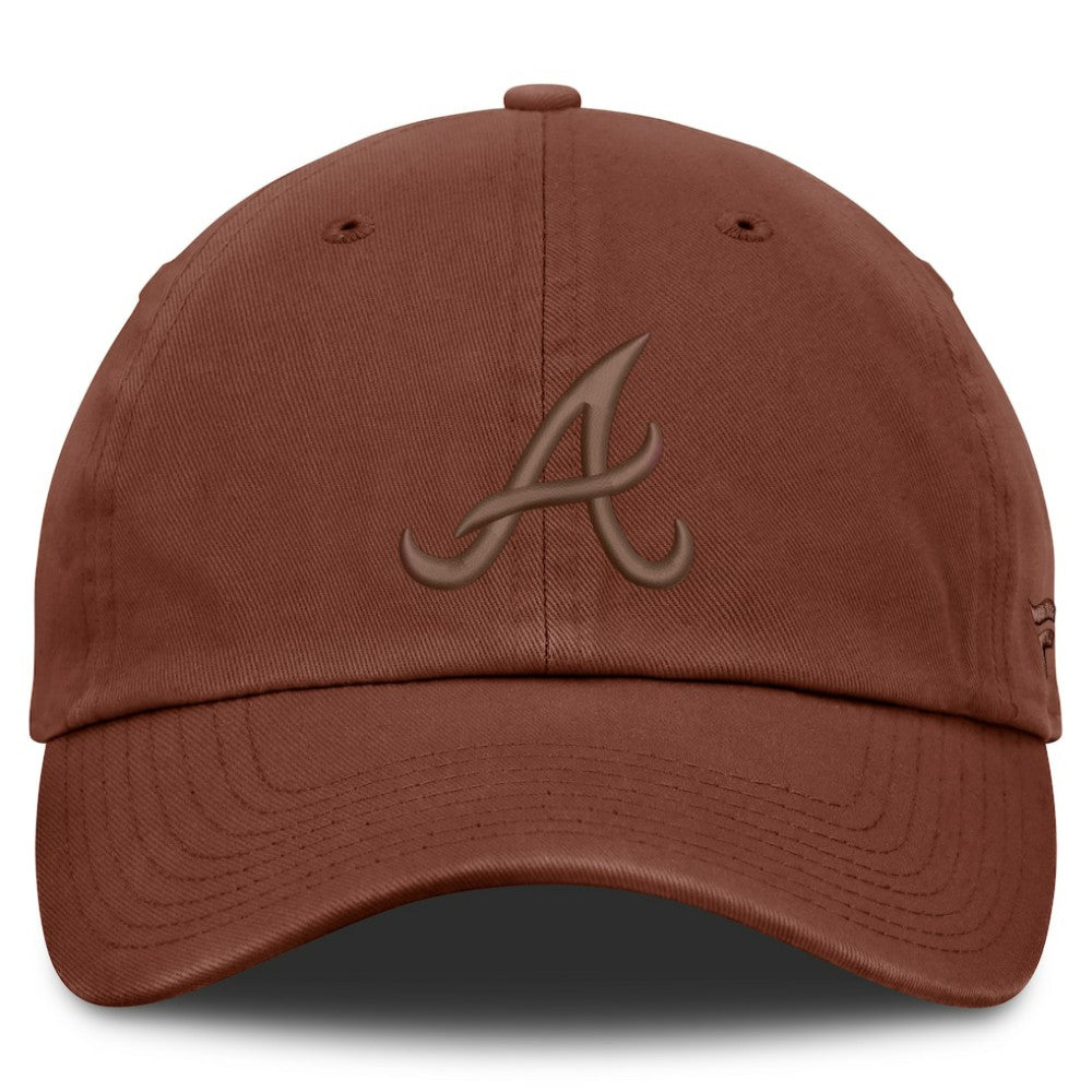 Atlanta Braves Fanatics Tinge Adjustable Hat - Brown Hats