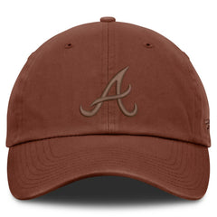 Atlanta Braves Fanatics Tinge Adjustable Hat - Brown Hats