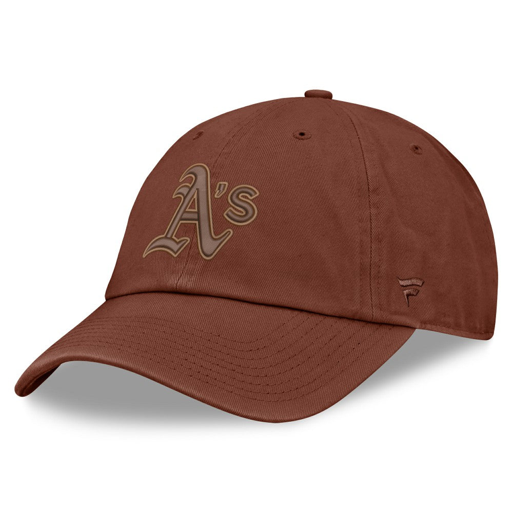 Athletics Fanatics Tinge Adjustable Hat - Brown Hats