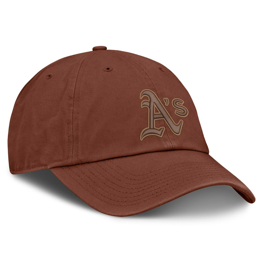 Athletics Fanatics Tinge Adjustable Hat - Brown Hats