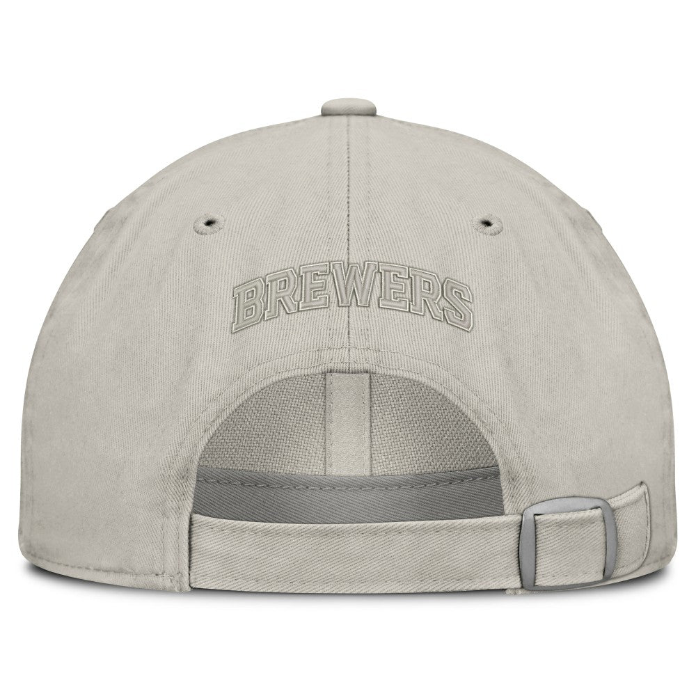 Milwaukee Brewers Fanatics Tinge Adjustable Hat - Stone Hats