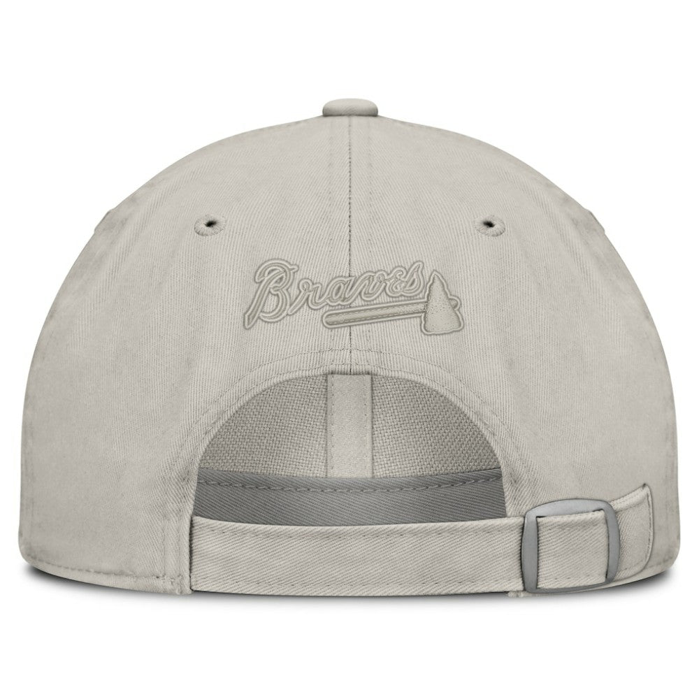 Atlanta Braves Fanatics Tinge Adjustable Hat - Stone Hats