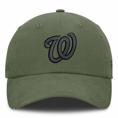 Washington Nationals Fanatics Pine Rider Adjustable Hat - Olive Hats