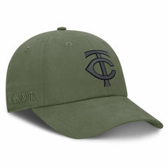 Minnesota Twins Fanatics Pine Rider Adjustable Hat - Olive Hats