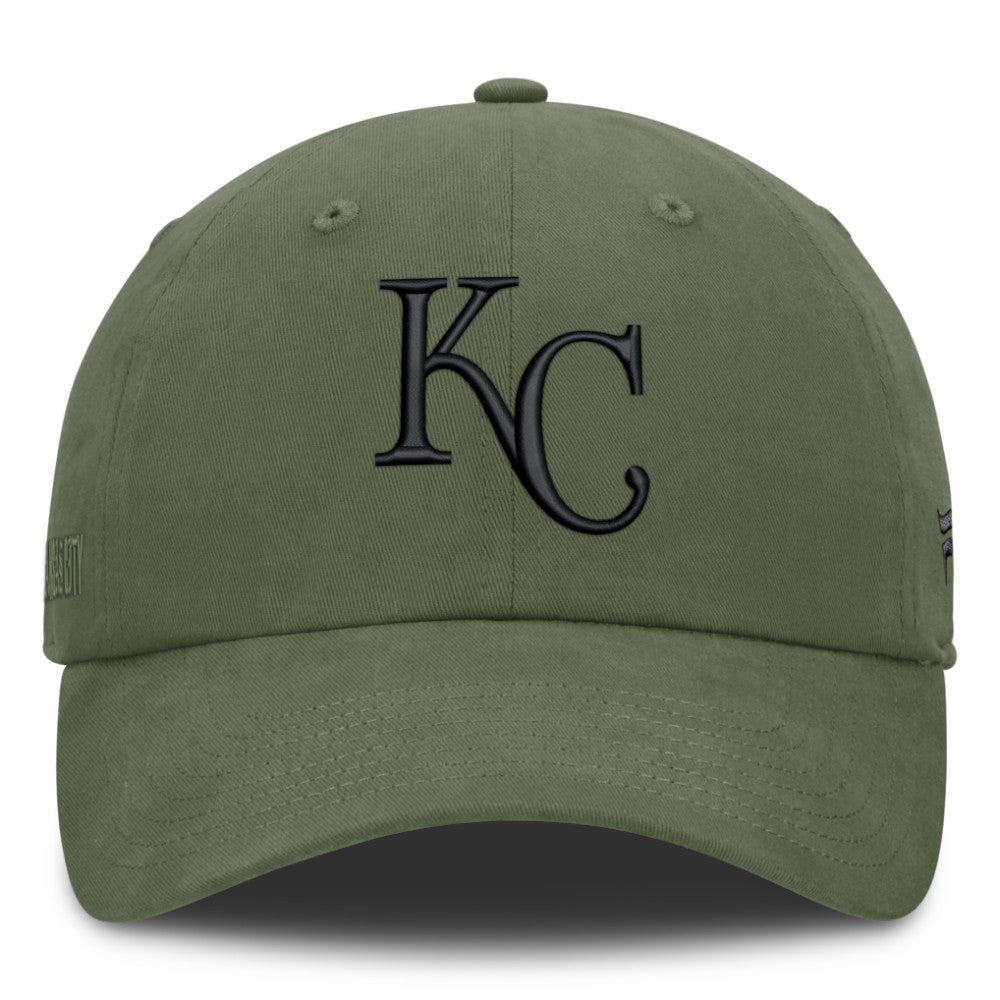 Kansas City Royals Fanatics Pine Rider Adjustable Hat - Olive Hats
