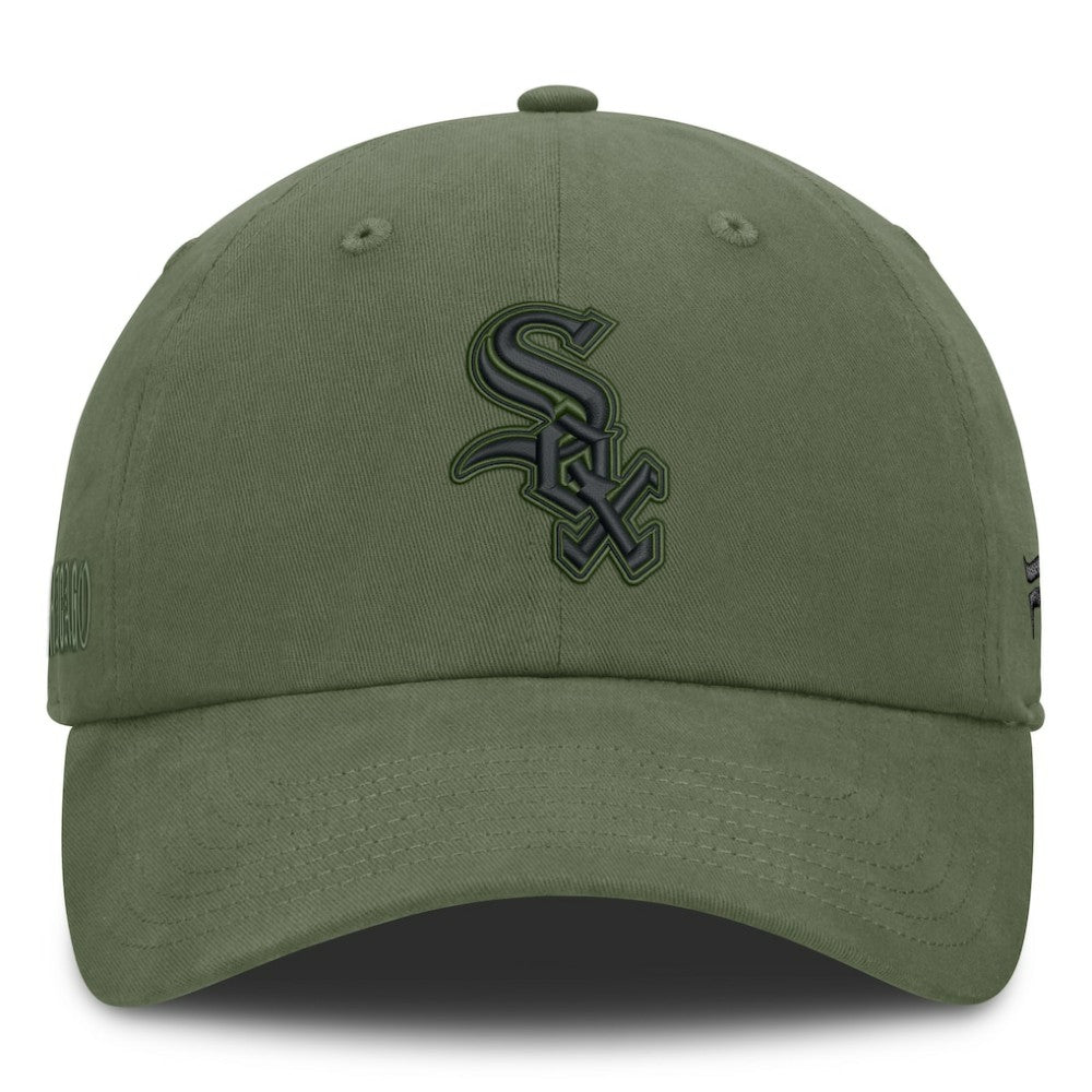 Chicago White Sox Fanatics Pine Rider Adjustable Hat - Olive Hats
