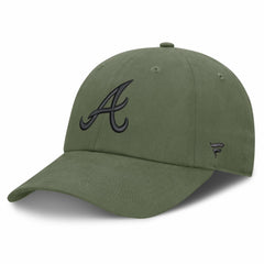 Atlanta Braves Fanatics Pine Rider Adjustable Hat - Olive Hats