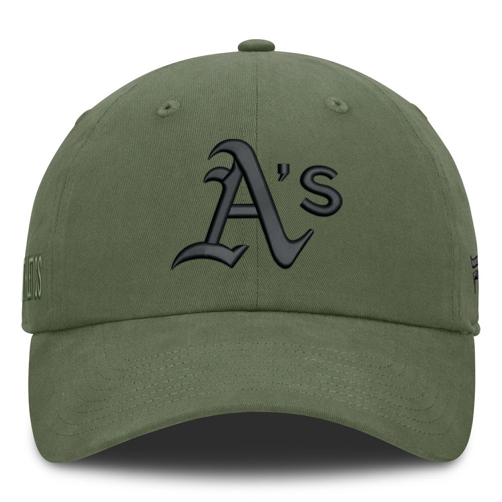 Athletics Fanatics Pine Rider Adjustable Hat - Olive Hats