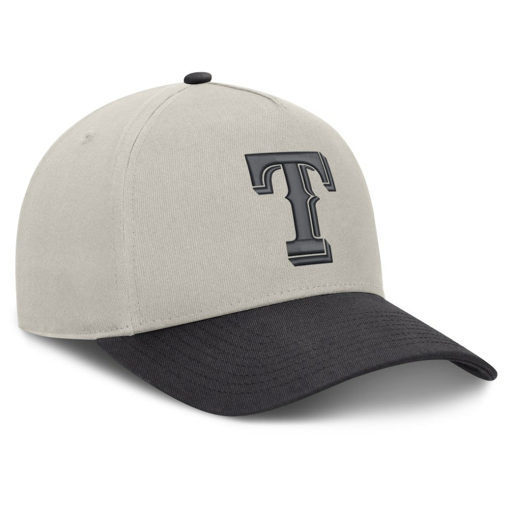 Texas Rangers Fanatics Wonder A-Frame Adjustable Hat - Stone/Graphite Hats