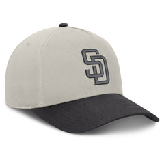 San Diego Padres Fanatics Wonder A-Frame Adjustable Hat - Stone/Graphite Hats