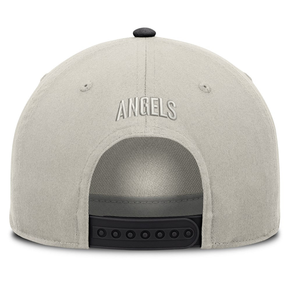 Los Angeles Angels Fanatics Wonder A-Frame Adjustable Hat - Stone/Graphite Hats