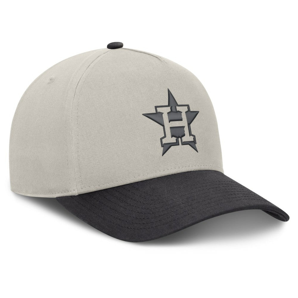 Houston Astros Fanatics Wonder A-Frame Adjustable Hat - Stone/Graphite Hats