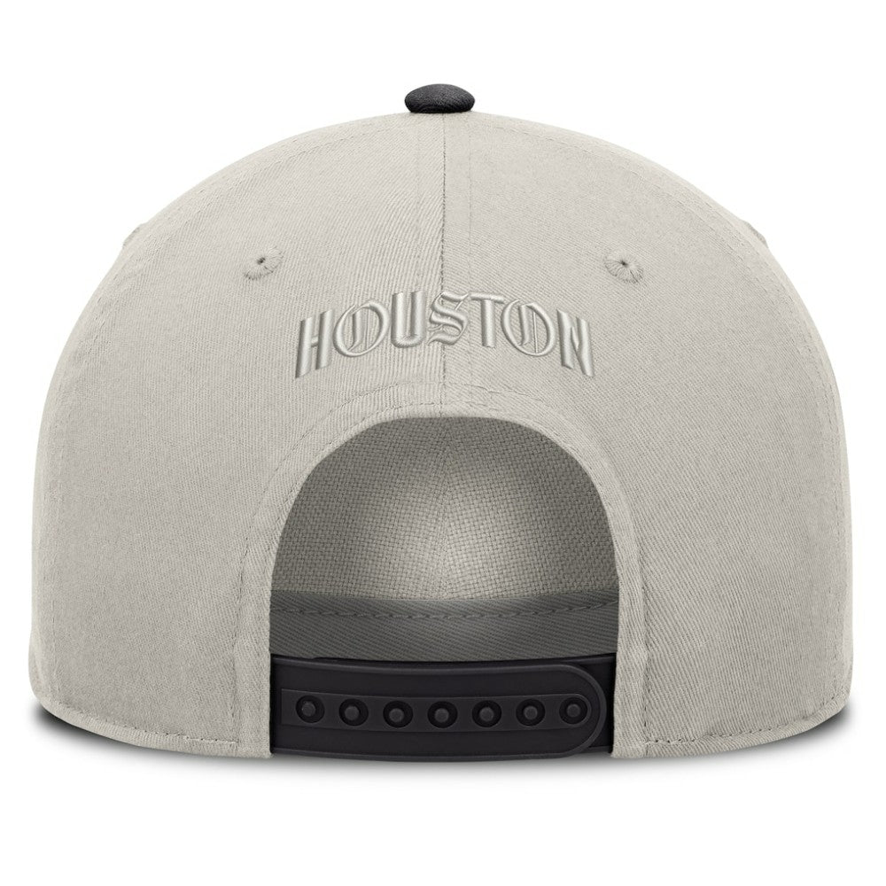 Houston Astros Fanatics Wonder A-Frame Adjustable Hat - Stone/Graphite Hats
