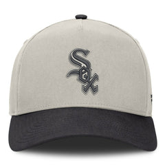 Chicago White Sox Fanatics Wonder A-Frame Adjustable Hat - Stone/Graphite Hats