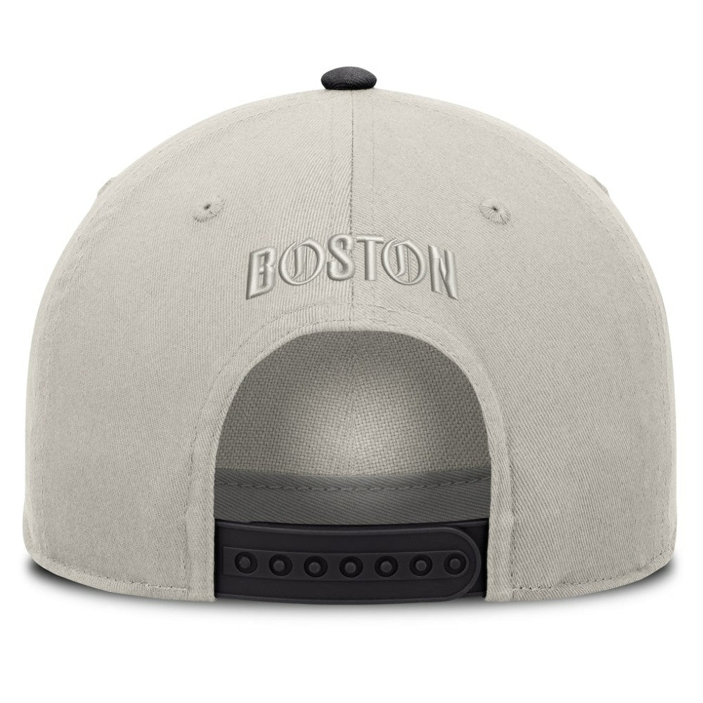 Boston Red Sox Fanatics Wonder A-Frame Adjustable Hat - Stone/Graphite Hats