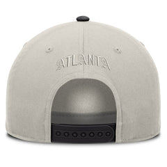 Atlanta Braves Fanatics Wonder A-Frame Adjustable Hat - Stone/Graphite Hats