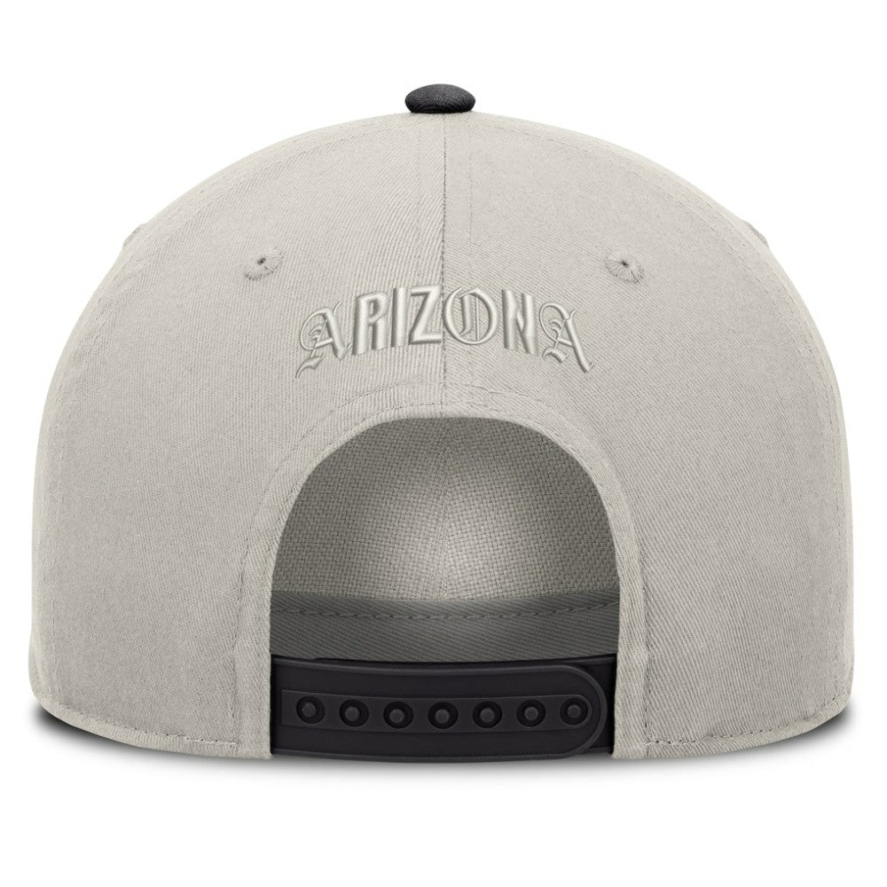 Arizona Diamondbacks Fanatics Wonder A-Frame Adjustable Hat - Stone/Graphite Hats