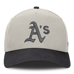 Athletics Fanatics Wonder A-Frame Adjustable Hat - Stone/Graphite Hats