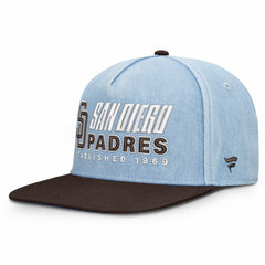 San Diego Padres Fanatics Twinbill Snapback Hat - Denim Hats