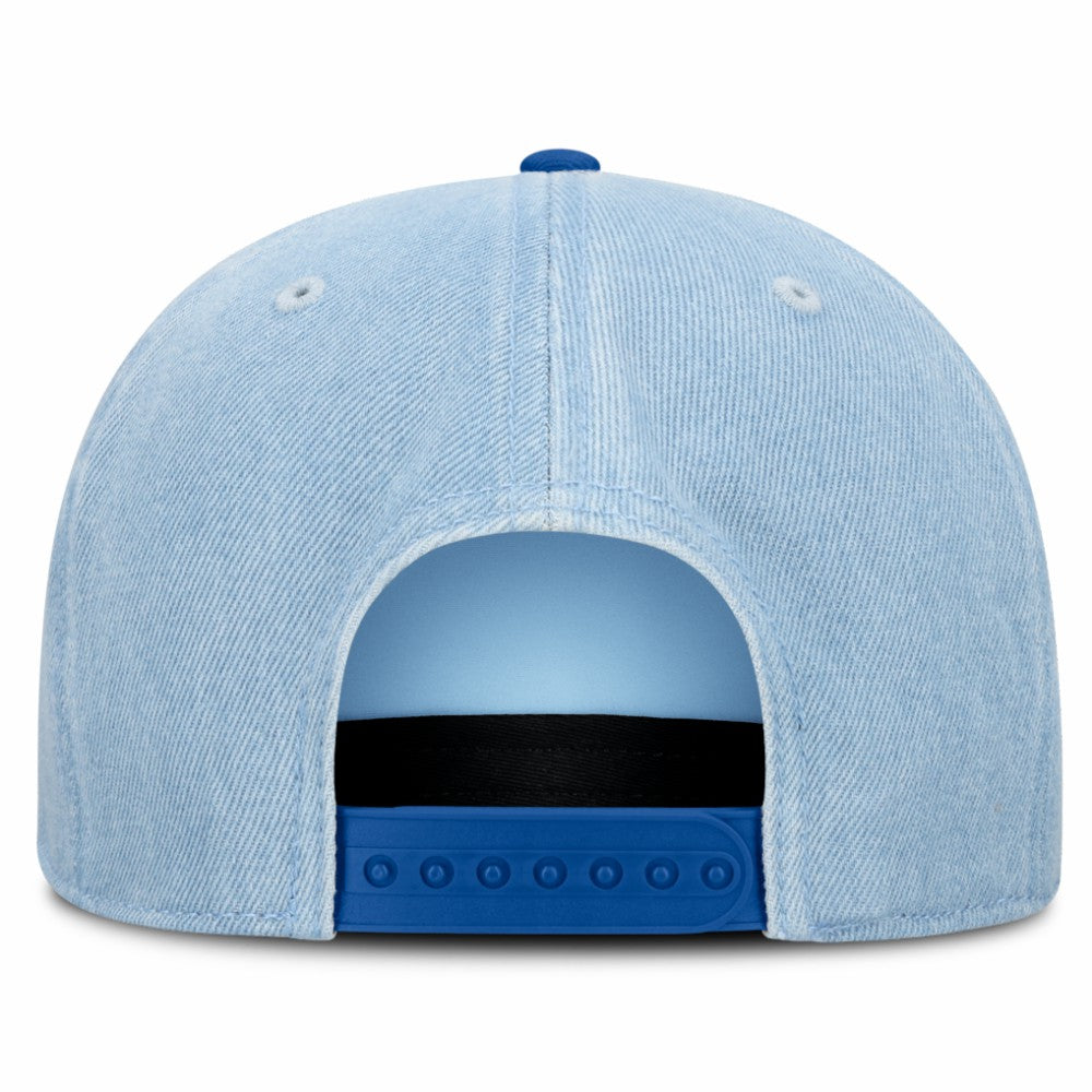 New York Mets Fanatics Twinbill Snapback Hat - Denim Hats