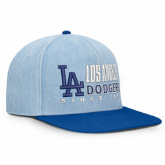 Los Angeles Dodgers Fanatics Twinbill Snapback Hat - Denim Hats