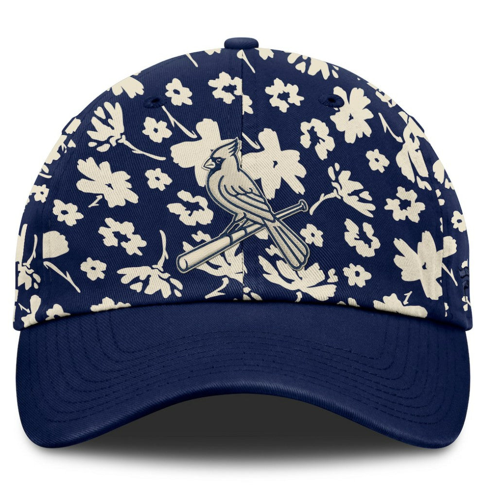 St. Louis Cardinals Fanatics Women's Blossom Adjustable Hat - Navy Hats