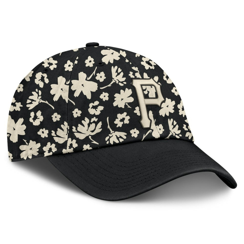 Pittsburgh Pirates Fanatics Women's Blossom Adjustable Hat - Black Hats