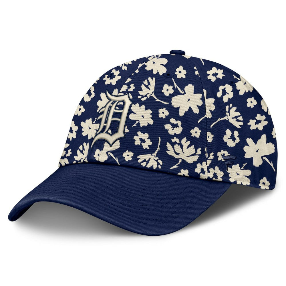 Detroit Tigers Fanatics Women's Blossom Adjustable Hat - Navy Hats