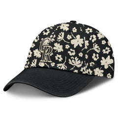 Colorado Rockies Fanatics Women's Blossom Adjustable Hat - Black Hats