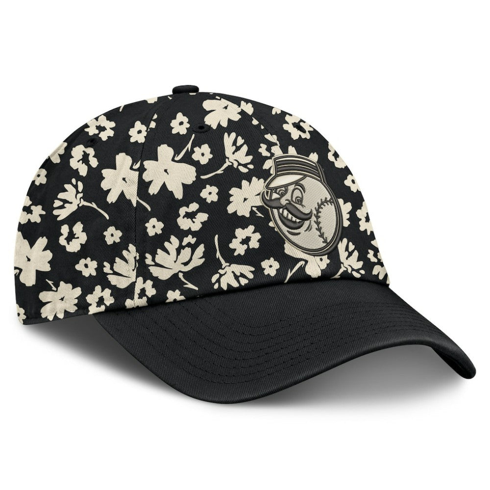 Cincinnati Reds Fanatics Women's Blossom Adjustable Hat - Black Hats