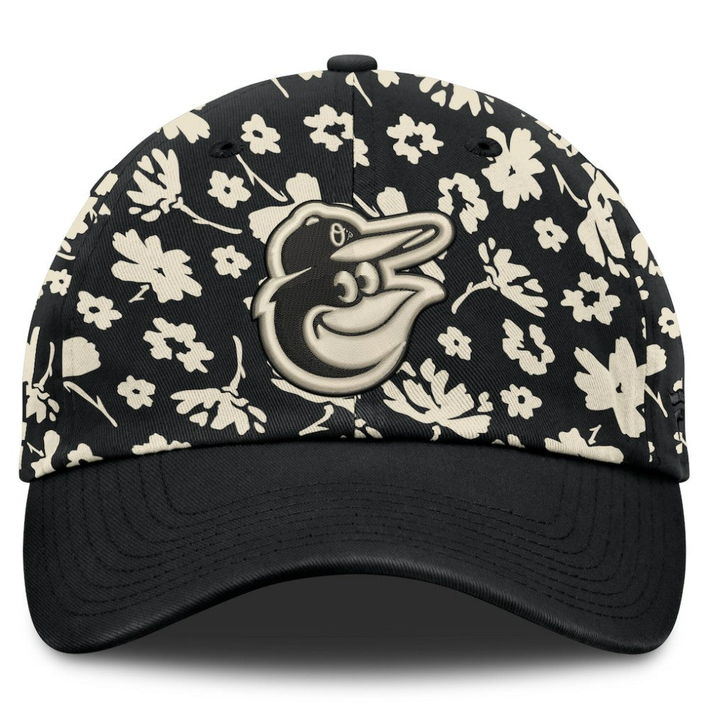 Baltimore Orioles Fanatics Women's Blossom Adjustable Hat - Black Hats