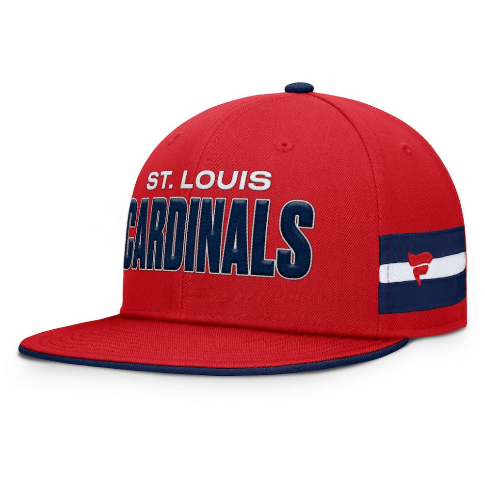 St. Louis Cardinals Fanatics Pick Off Fitted Hat - Red Hats