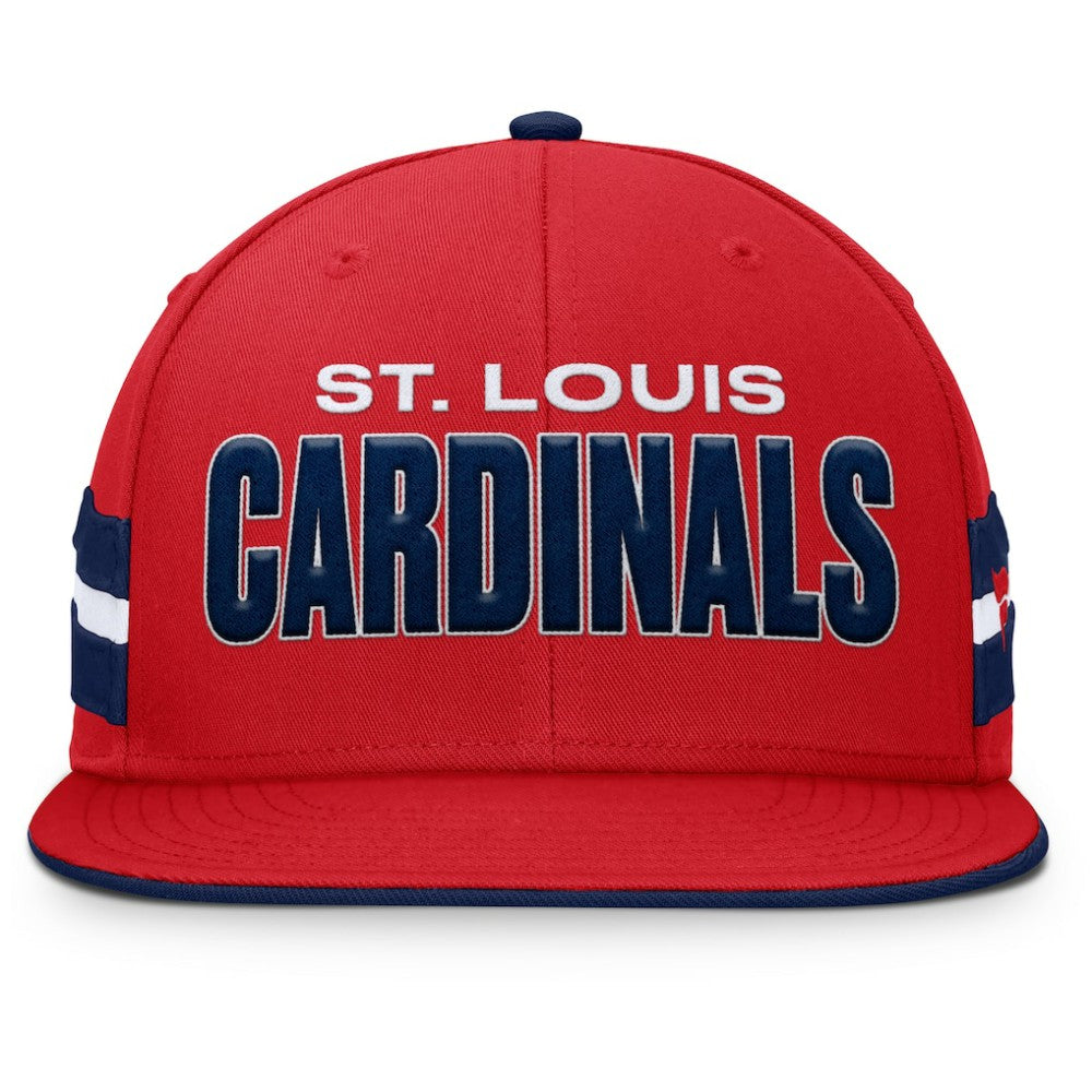 St. Louis Cardinals Fanatics Pick Off Fitted Hat - Red Hats