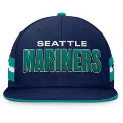 Seattle Mariners Fanatics Pick Off Fitted Hat - Navy Hats