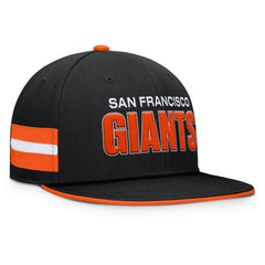 San Francisco Giants Fanatics Pick Off Fitted Hat - Black Hats