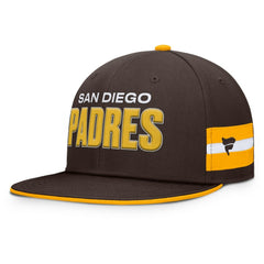 San Diego Padres Fanatics Pick Off Fitted Hat - Brown Hats