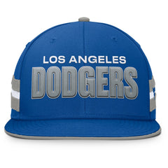 Los Angeles Dodgers Fanatics Pick Off Fitted Hat - Royal Hats