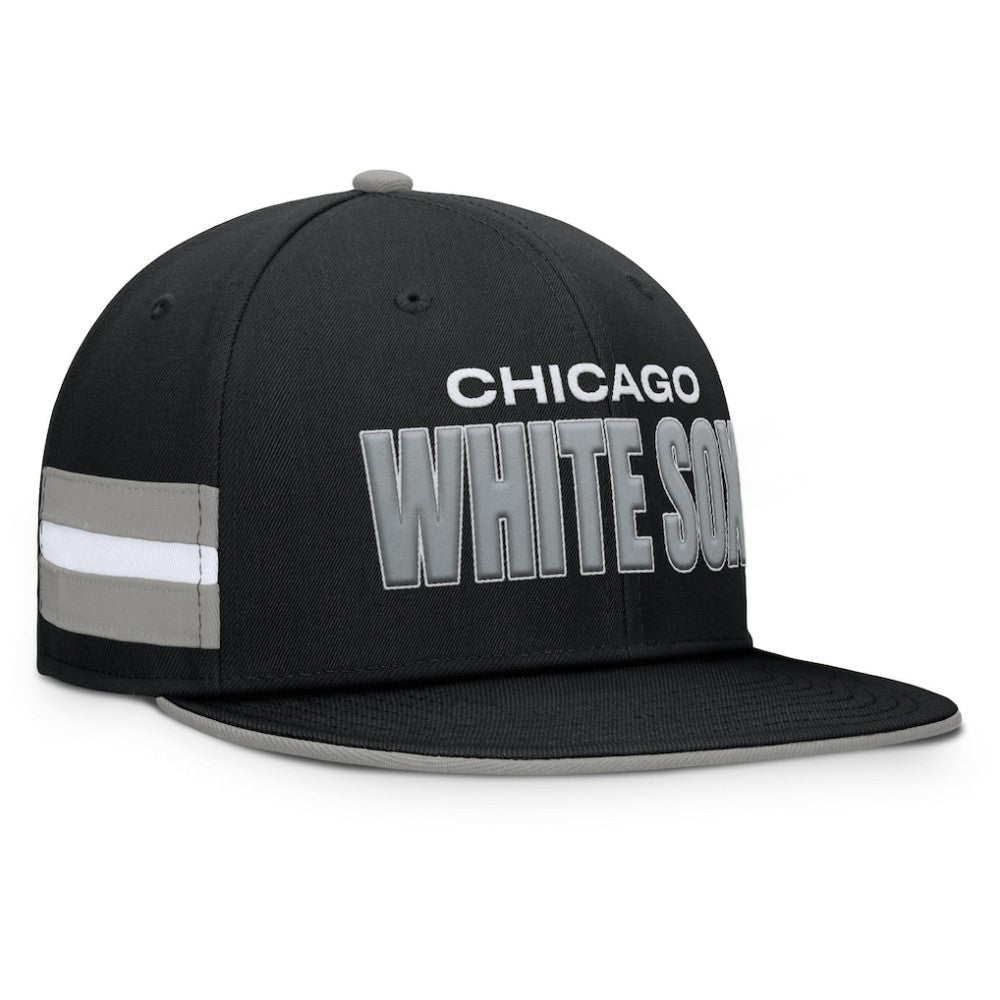 Chicago White Sox Fanatics Pick Off Fitted Hat - Black Hats