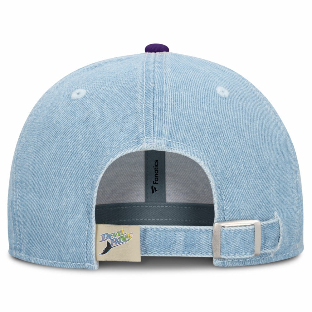 Tampa Bay Rays Fanatics Retire Adjustable Hat - Denim Hats