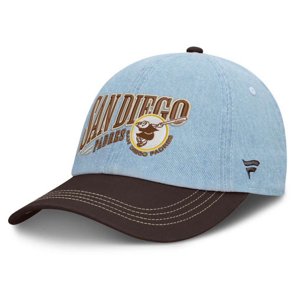 San Diego Padres Fanatics Retire Adjustable Hat - Denim Hats
