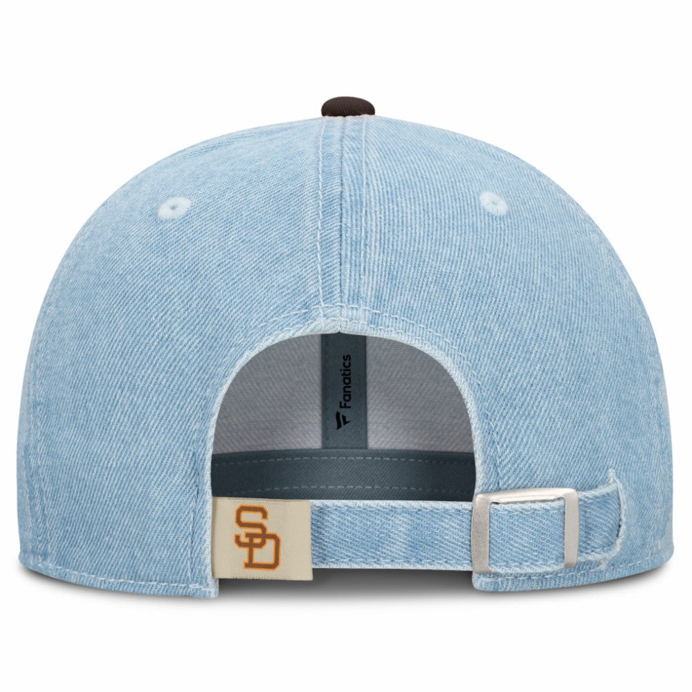 San Diego Padres Fanatics Retire Adjustable Hat - Denim Hats