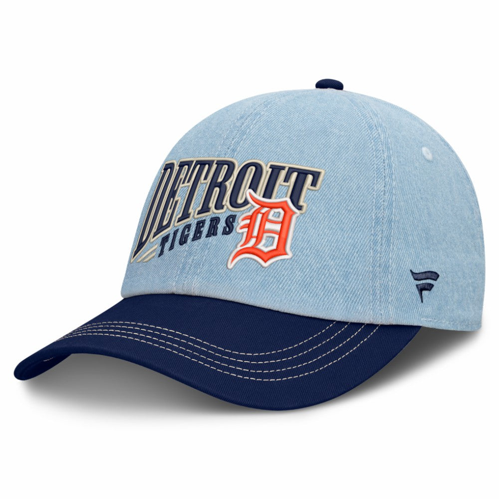Detroit Tigers Fanatics Retire Adjustable Hat - Denim Hats