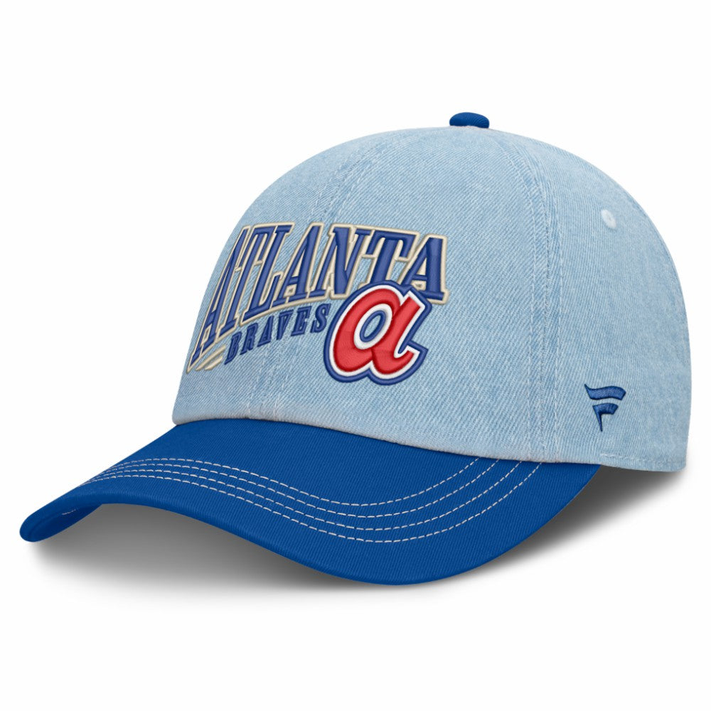 Atlanta Braves Fanatics Retire Adjustable Hat - Denim Hats