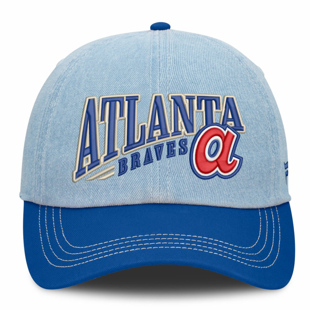 Atlanta Braves Fanatics Retire Adjustable Hat - Denim Hats