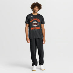 San Francisco Giants Nike Cooperstown Collection T-Shirt - Black T-shirts