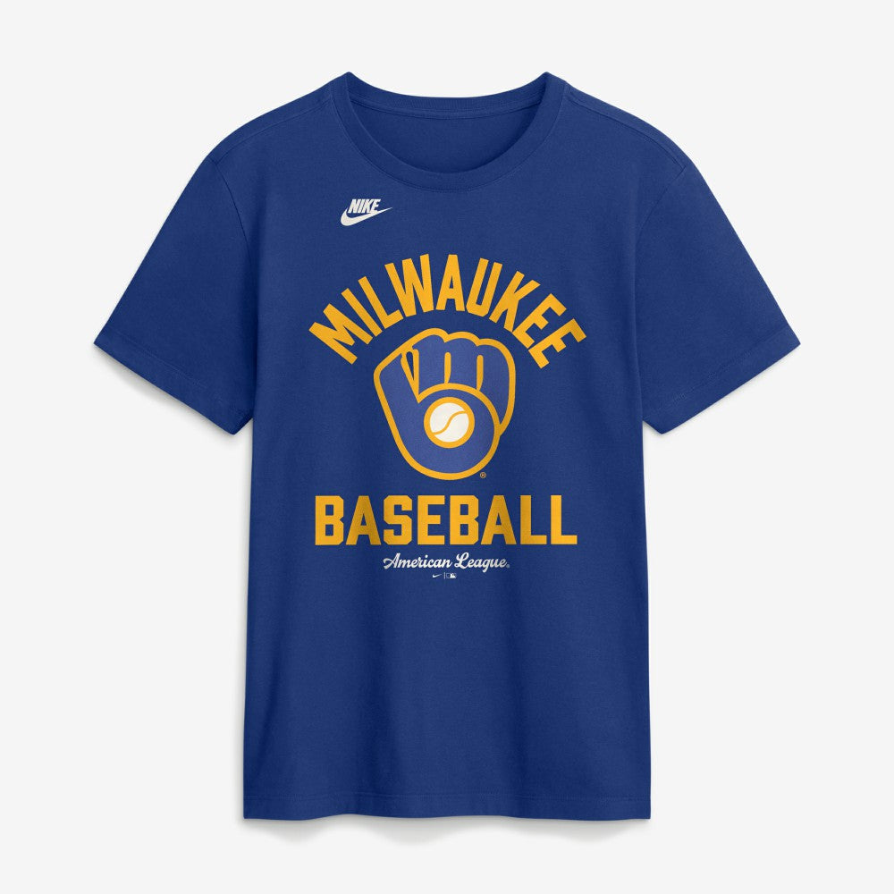 Milwaukee Brewers Nike Cooperstown Collection T-Shirt - Royal T-shirts